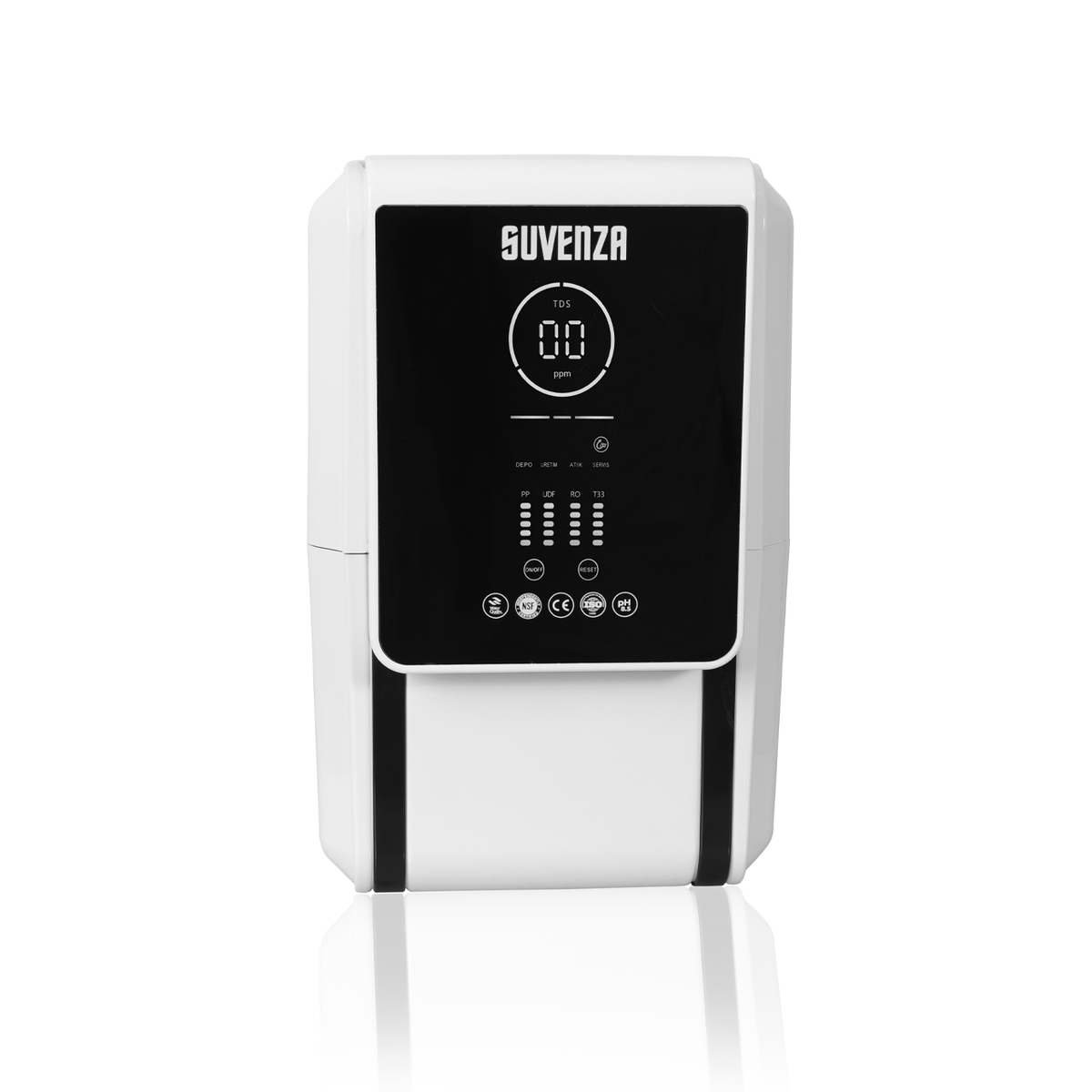 Suvenza Naturel Dijital Alkali Su Arıtma Cihazı Pompalı